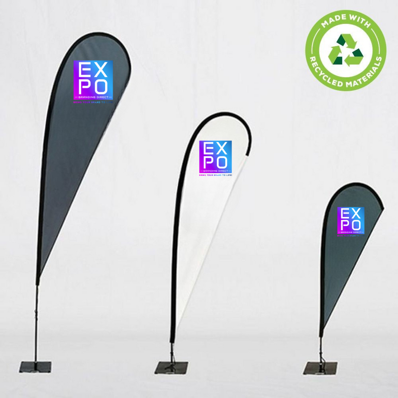 Branded Teardrop Flags