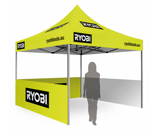 Expo Branding Heavy Duty Gazebo Vision Package 3m x 3m