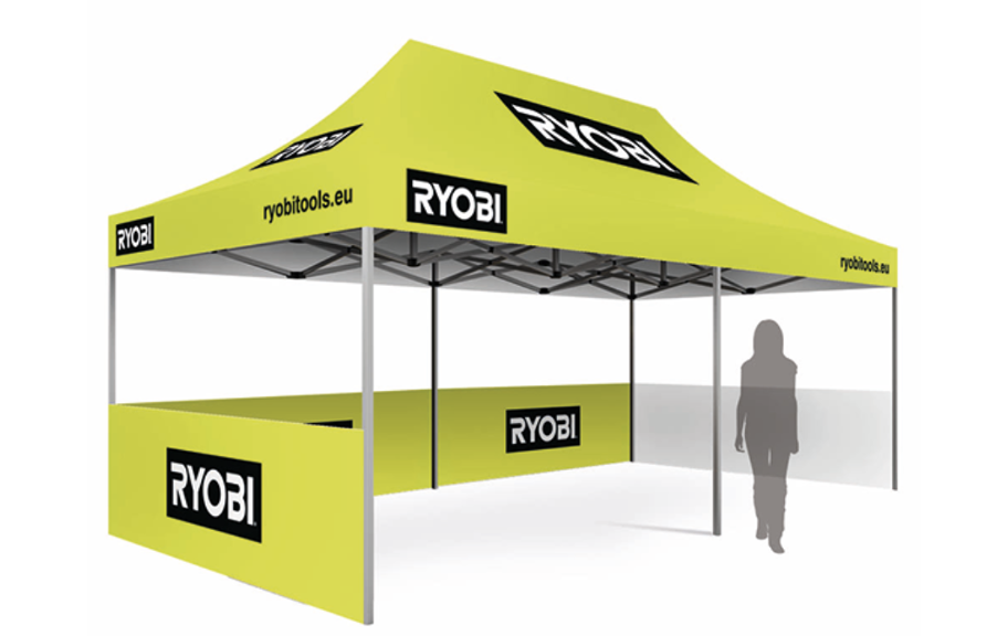 Branded Heavy Duty Gazebo - Expo Vision Package